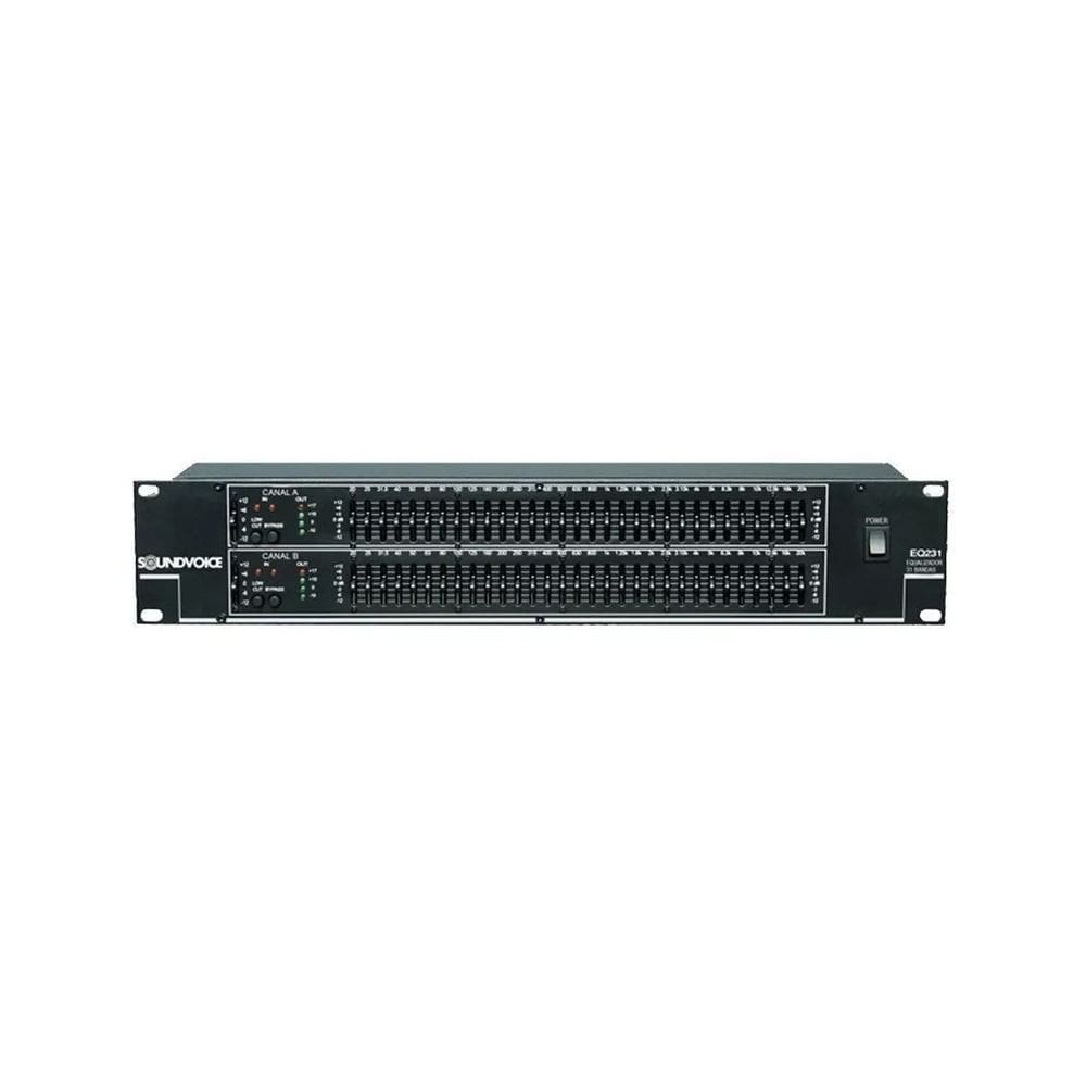Equalizador Gráfico Eq231 Soundvoice 31 Bandas C\ Low Cut