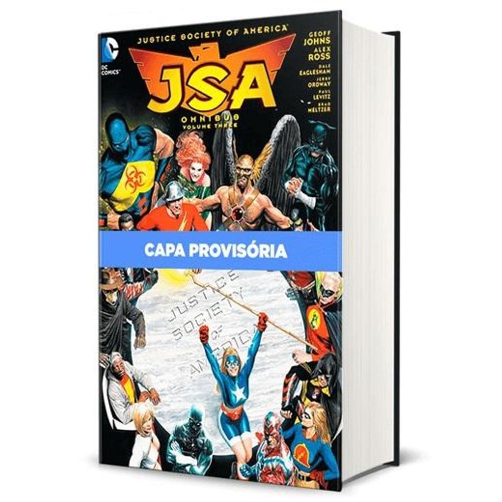 Sociedade Da Justiça Da América Por Geoff Johns Vol. 3 (Omnibus)