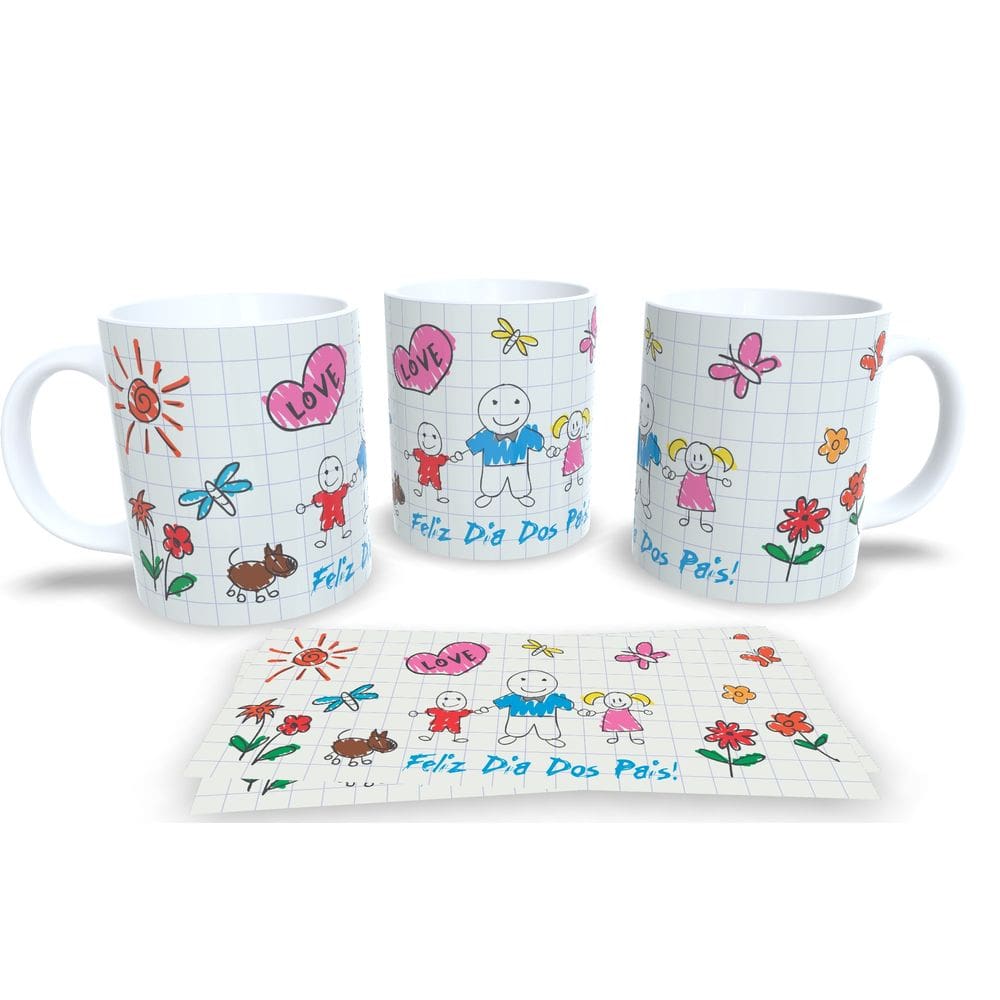 Canecas de Porcelana Personalizadas dia dos Pais