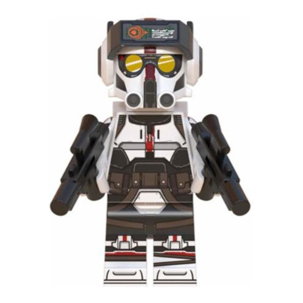 Tech Clone Bad Batch 99 Bloco De Montar Star Wars Minifigure