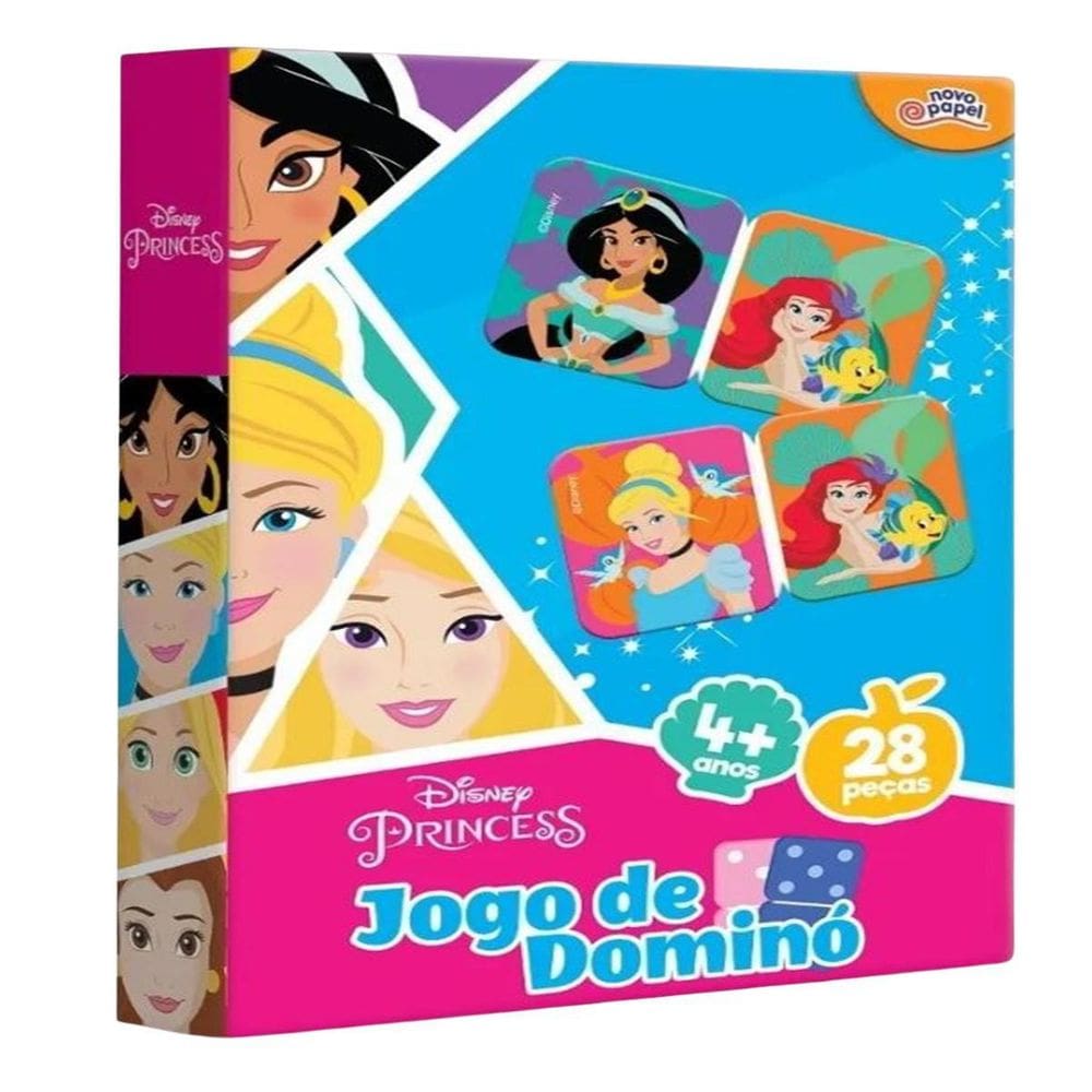 Jogo De Dominó Disney Princesas - Toyster 8009