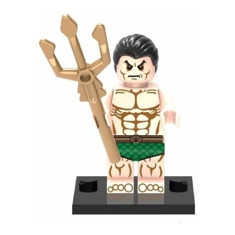 Namor Minifigure Marvel Boneco Blocos De Montar