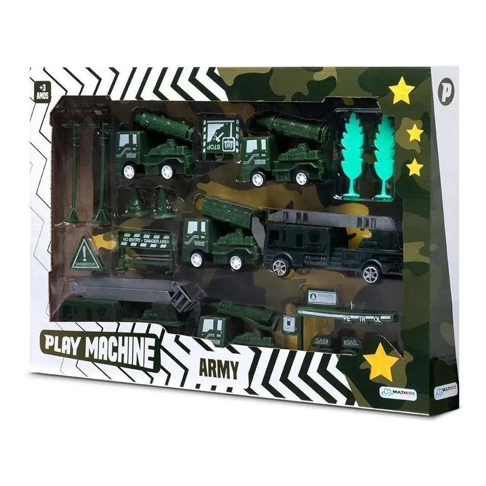 Play Machine - Play Set Army Armed Forces - Br973
