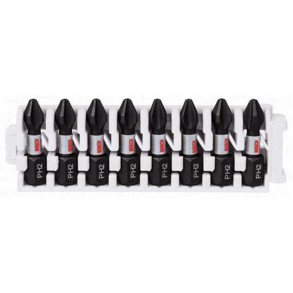 Jogo De 8 Pontas Duplas Para Parafusar Ph2 25Mm Bosch
