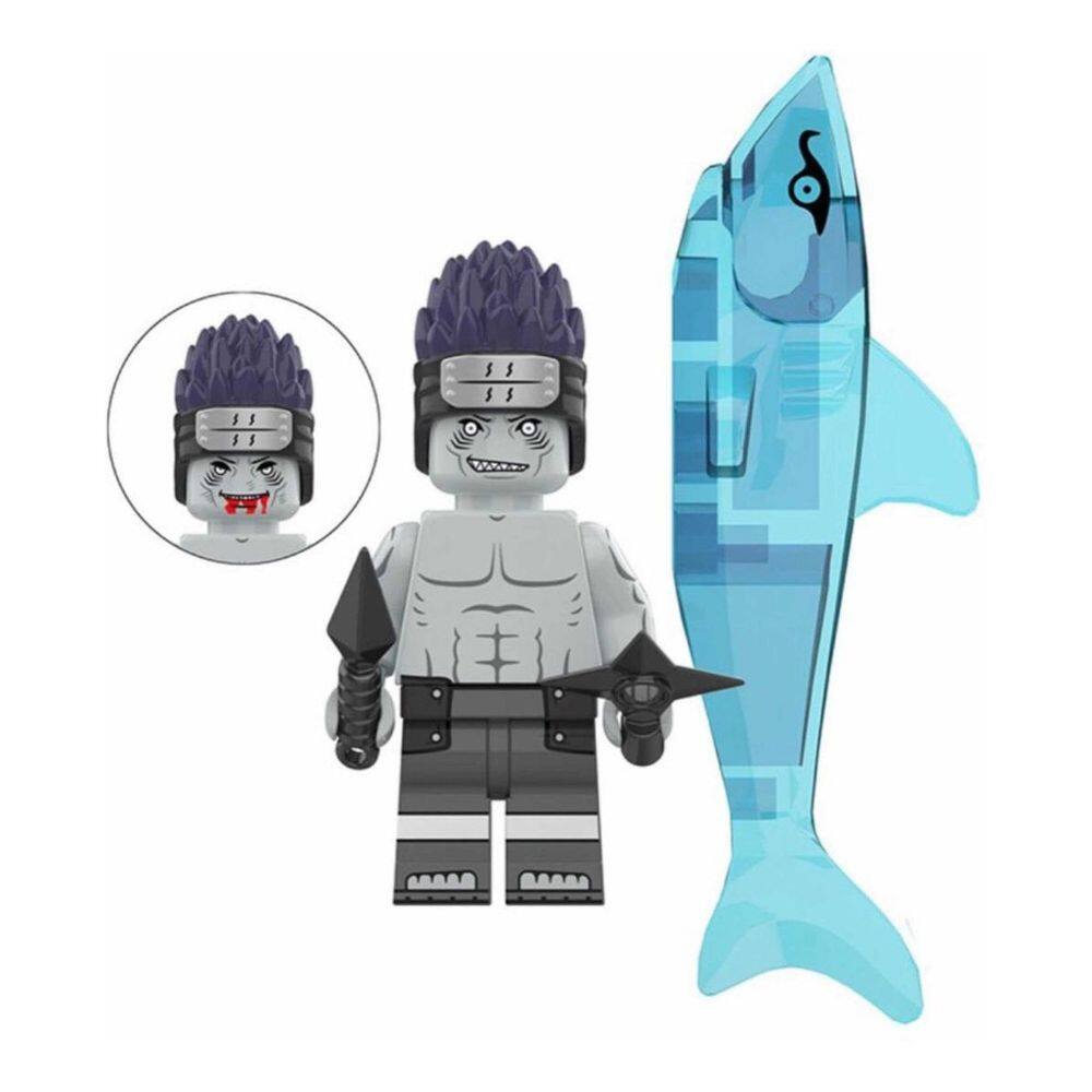 Boneco Blocos De Montar Kisame Hoshigaki Naruto