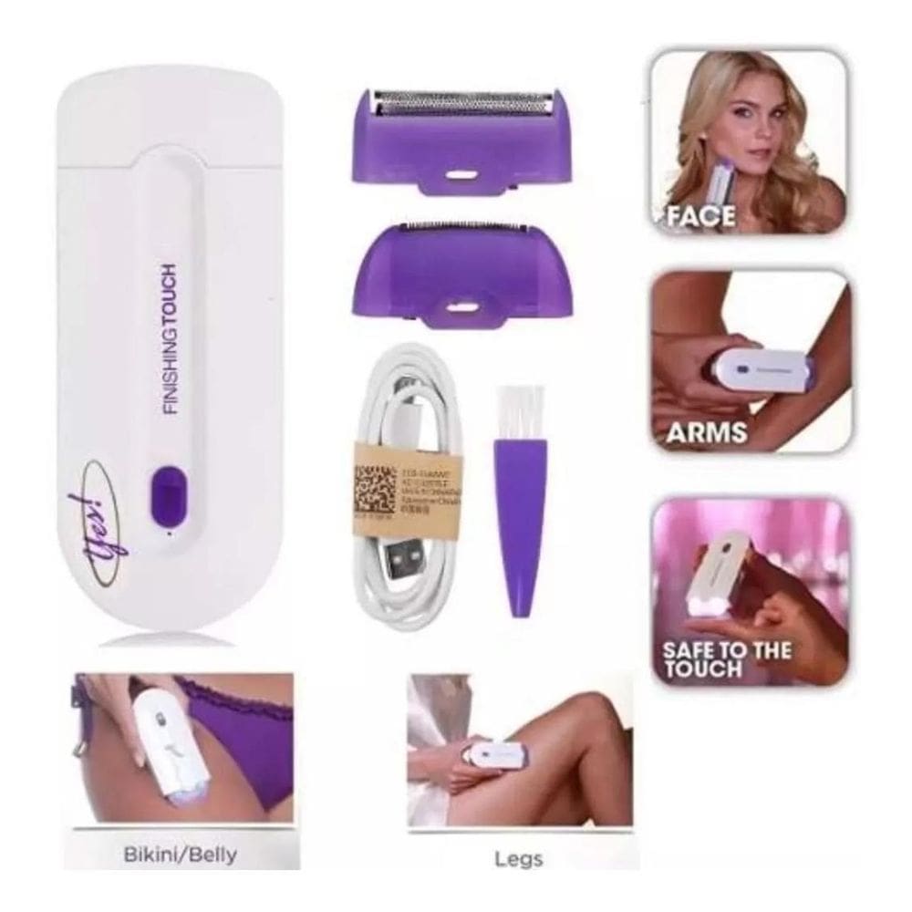 Depilador Laser Recarregável Corporal Indolor Portátil + Usb