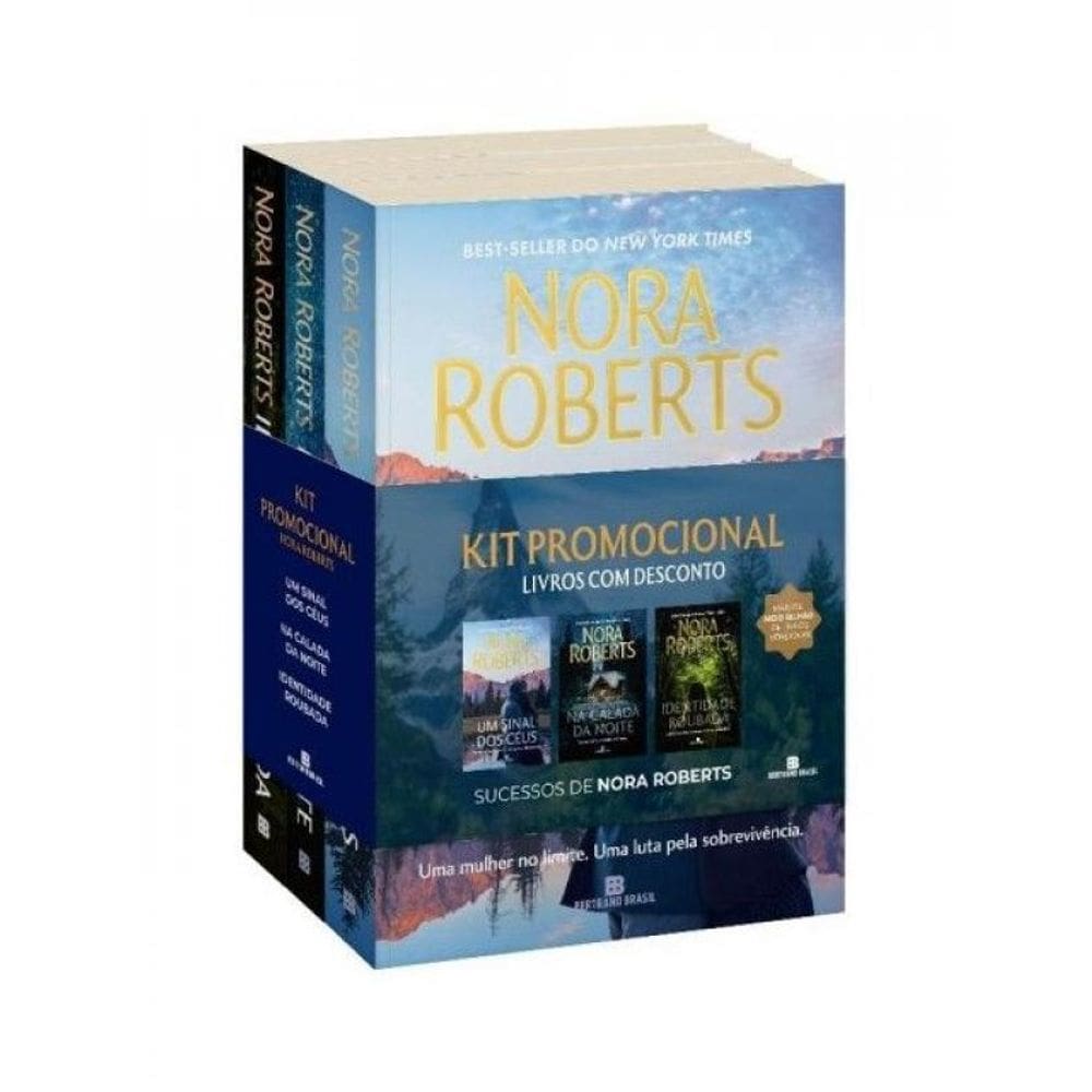 Kit Nora Roberts - Um Sinal Dos Ceus + Na Calada Da Noite + Identidade Rouba
