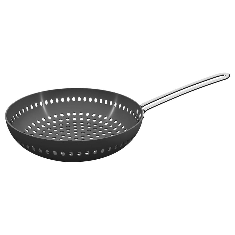 Grelha Tramontina Wok Furada Para Legumes Com Cabo