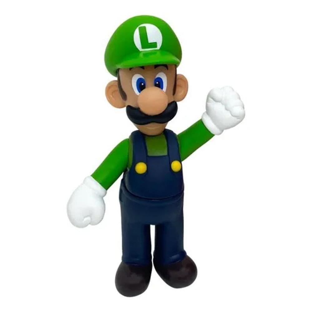 Luigi Super Mario Collection Boneco Articulado
