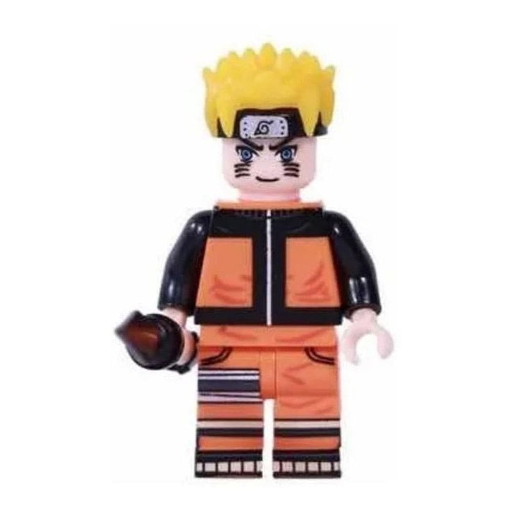 Boneco Blocos De Montar Uzumaki Naruto Shippuden
