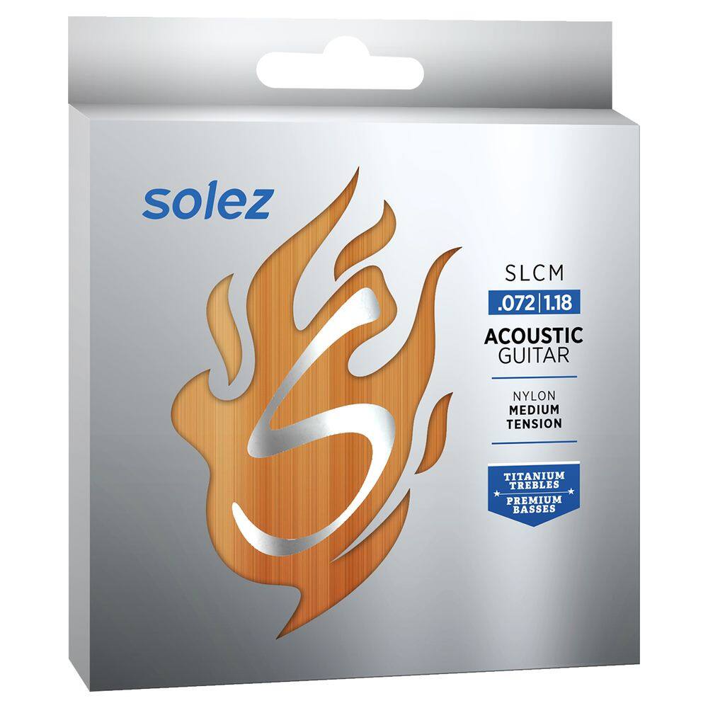 Encordoamento para Violão Solez 6 cordas Nylon