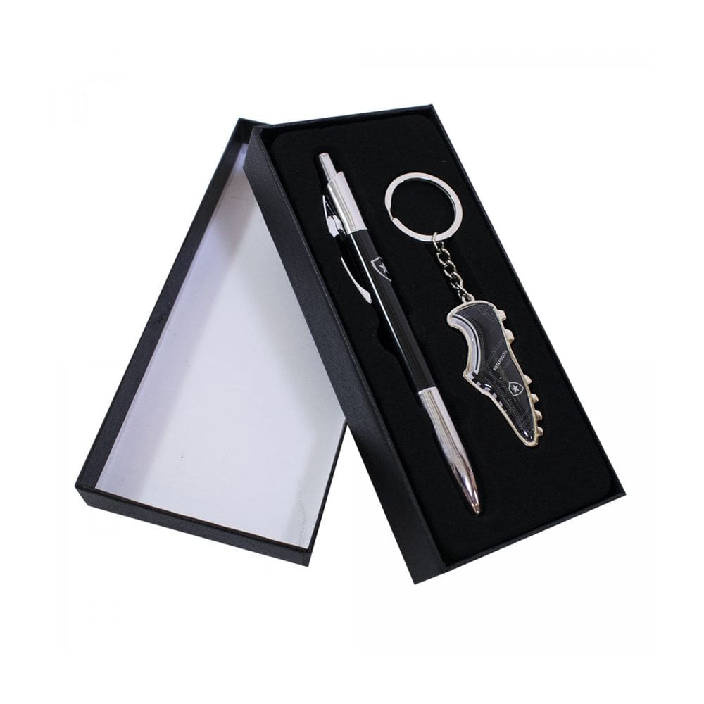 Kit Caneta Roller Ball E Chaveiro Chuteira - Botafogo