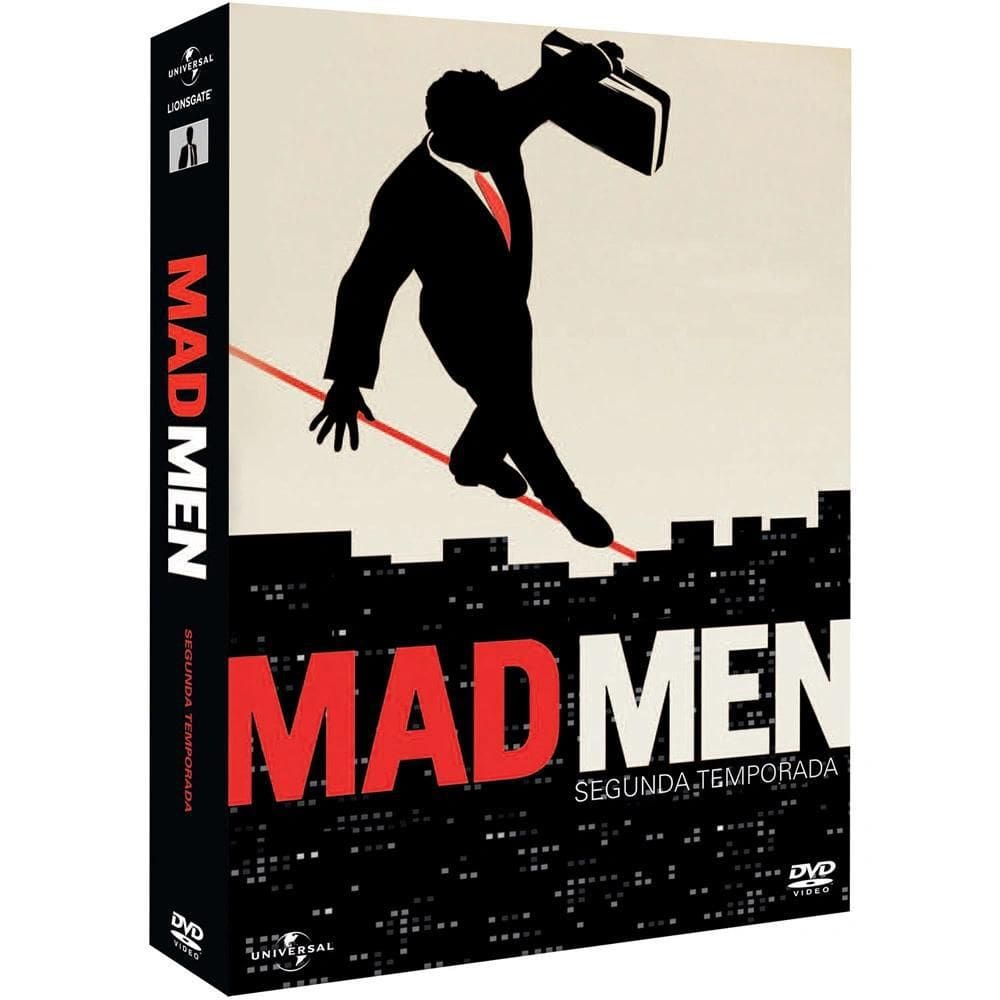 Box Dvd Mad Men 2ª Temporada  4 Dvds