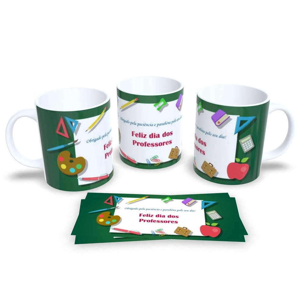 Canecas de Porcelana Personalizadas dia dos Professores