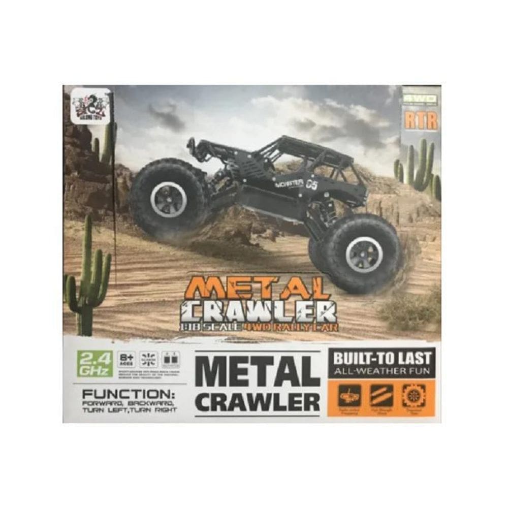 Carrinho Metal Crawler 4X4 Monster Truck Rock Crawler Rc