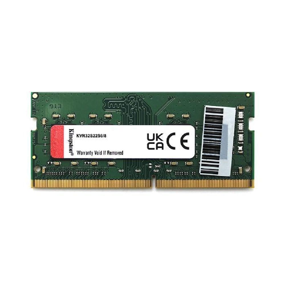 Memória Notebook Kingston 8Gb, Ddr4, 3200Mhz, Cl22