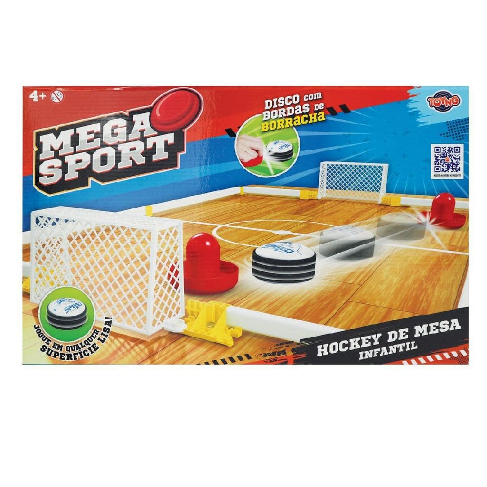 Brinquedo Futebol De Mesa Infantil Com Discos Toyng 43306