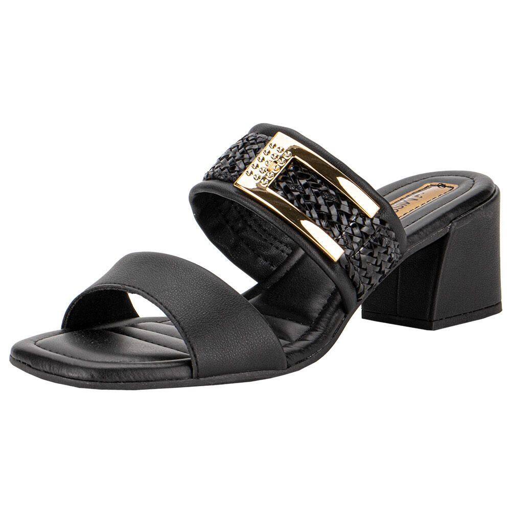 Tamanco Feminino Salto Grosso Mississipi Mb833
