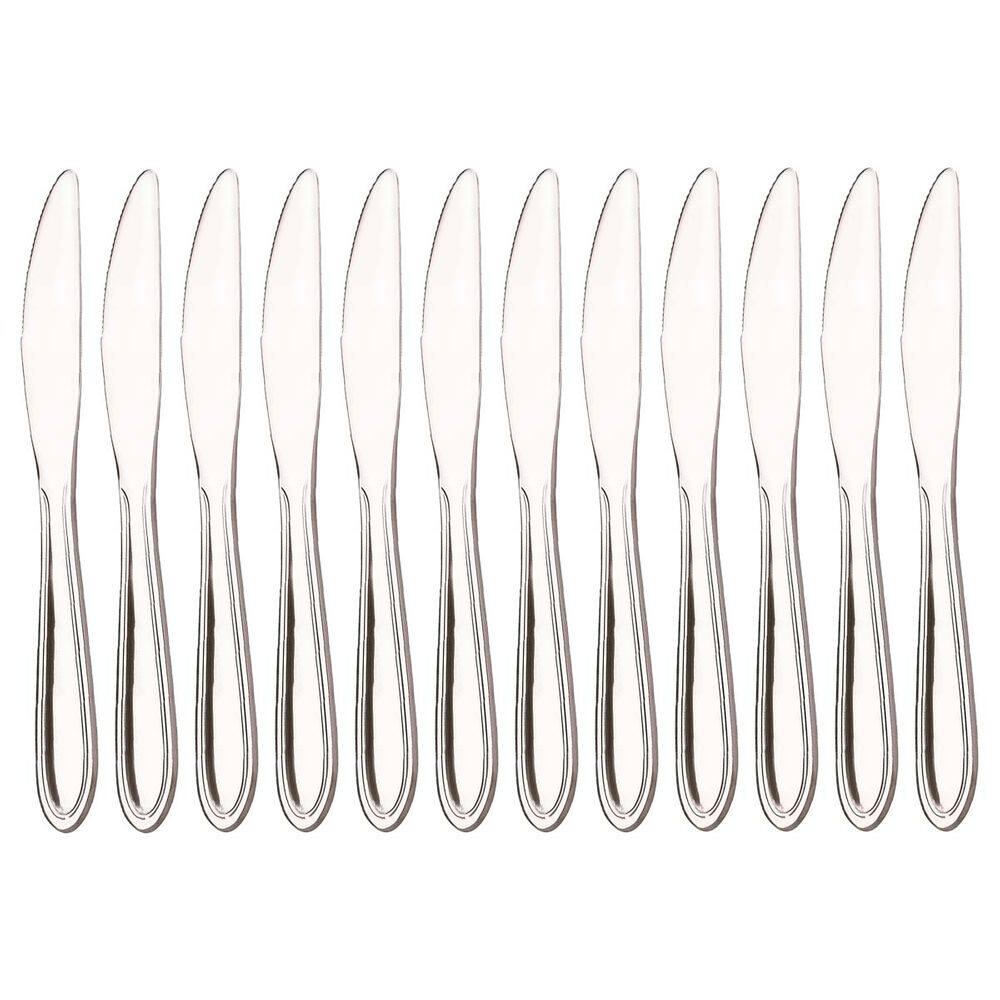 Kit 12 Facas de Mesa Hercules Monterrey Aço Inox 1340-003