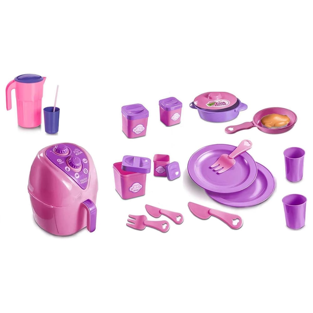 Cozinha Infantil Comidinhas Panelinhas 19 Brinquedos Casinha