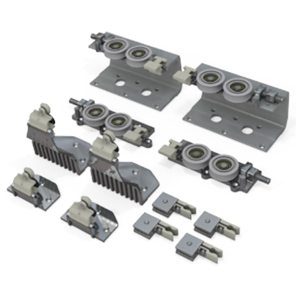 Kit Rodízio Ss150+/2 Para 2 Folhas