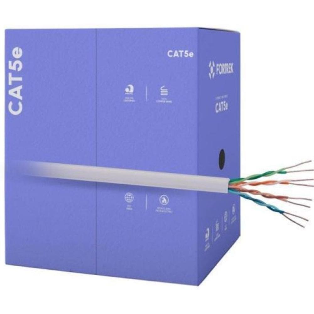 Cabo De Rede Cat5E 305M Fortrek Fk500C Cmx Cinza - Cx / 305