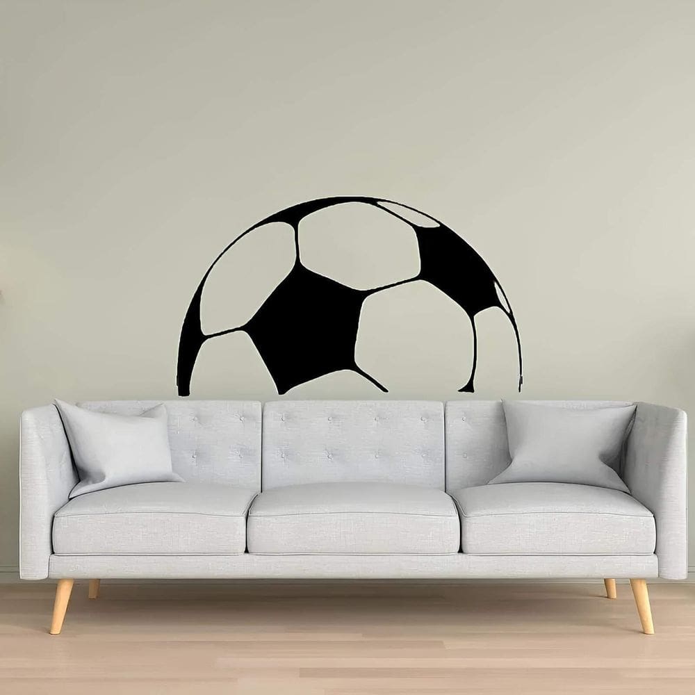 Adesivo De Parede Bola De Futebol Mod05