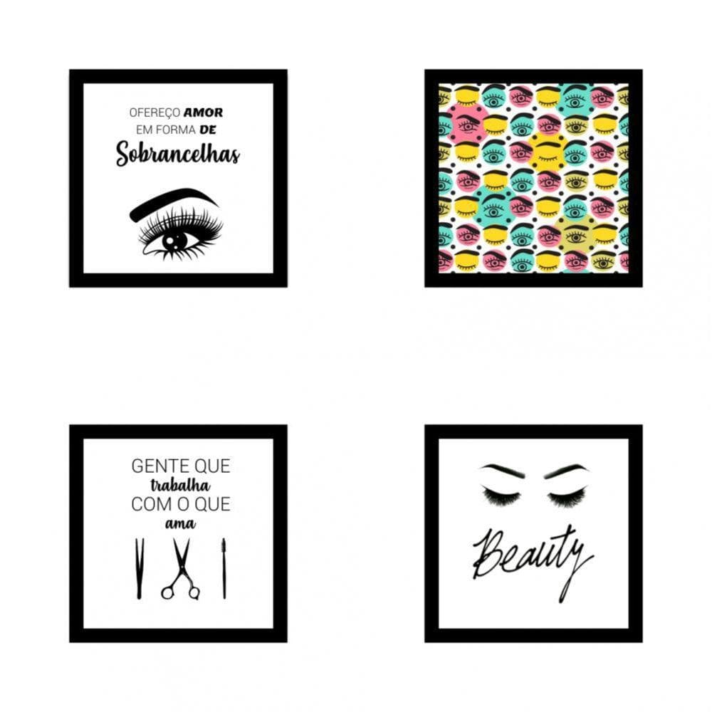 De Quadros Decorativos Designer Sobrancelhas 17