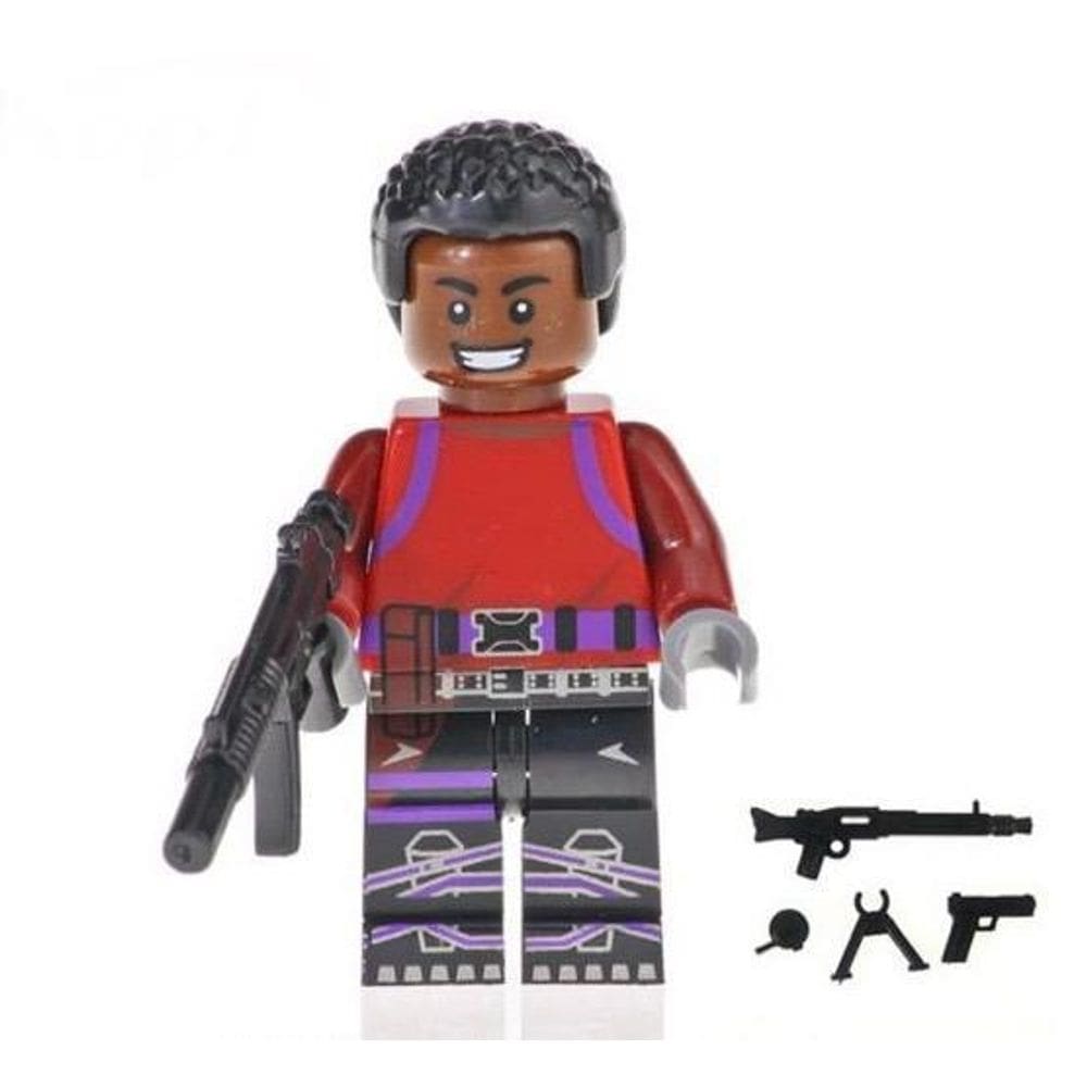 Boneco Blocos De Montar Radiation Attacker Fortnite