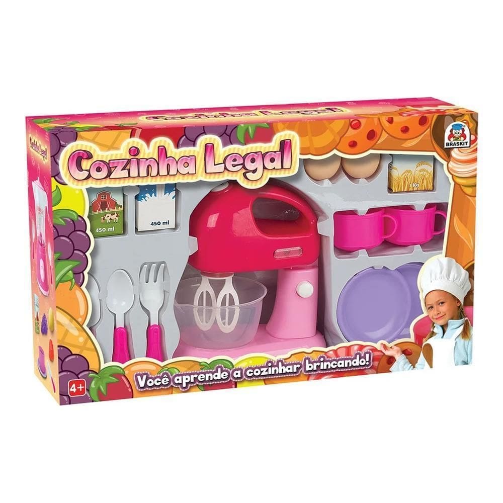 Cozinha Legal Batedeira Acende Luz E Batedor Gira Verdade