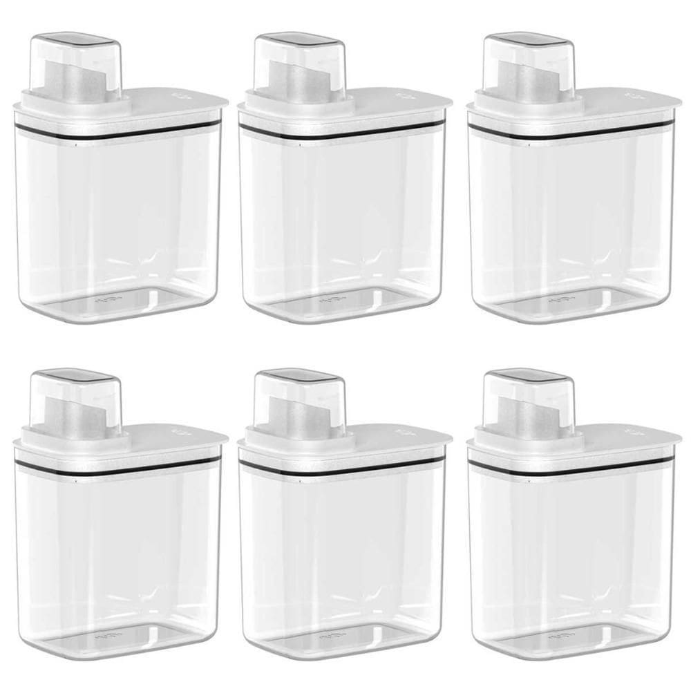 6X Dispenser Sabão Liquido Amaciante Lavanderia 1,5L - Ou