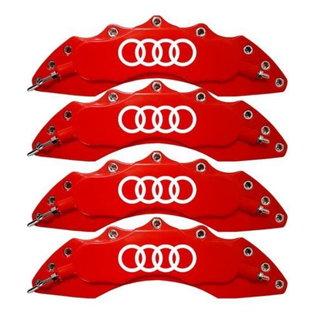 Capa De Pinça Tuning Para Audi A5 2015 + Cola - Vermelho
