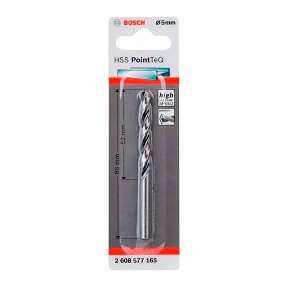 Broca Para Metal Aço Rapido Hss Point 5Mm Bosch