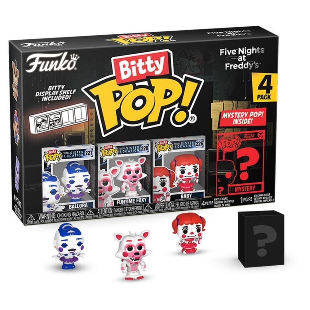 Funko Bitty Pop Five Nights At Freddys Ballora 4-Pack 73044