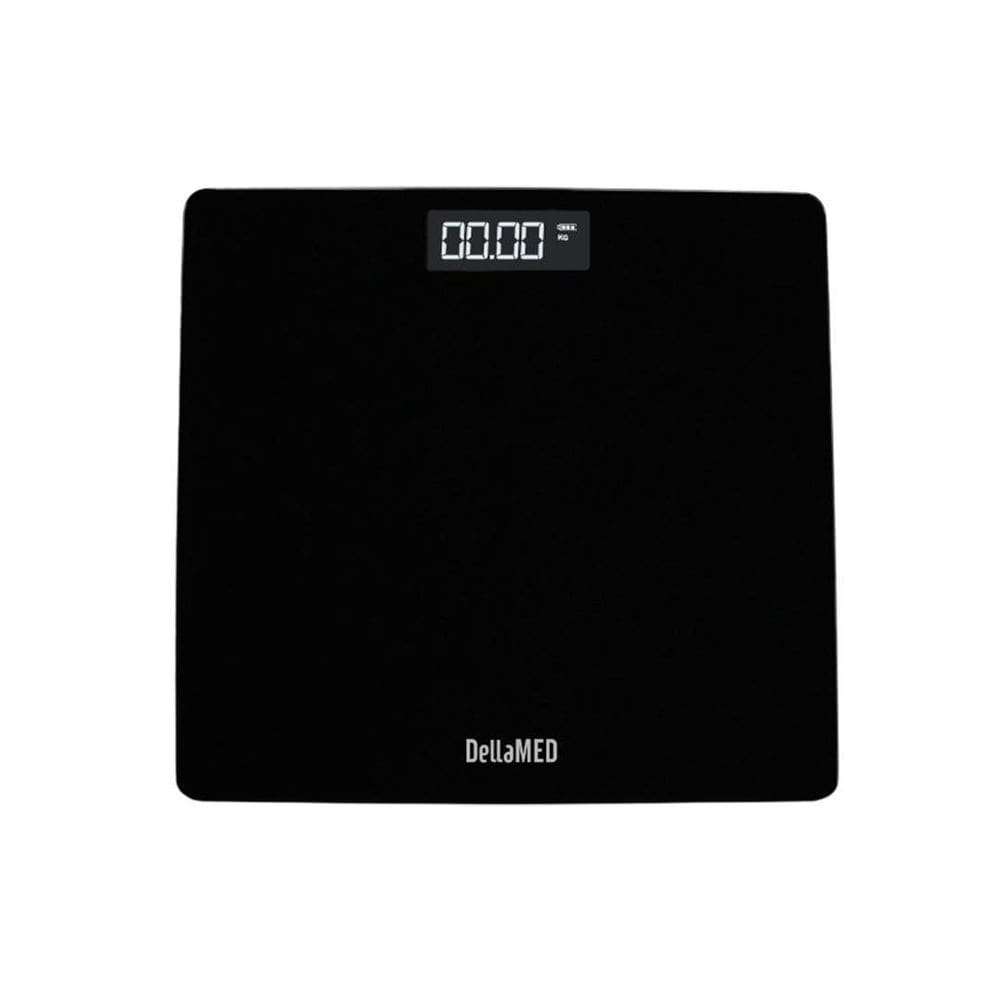 Balança Digital Smart Pilhas Aaa Até 180 Kg Preta Dellamed