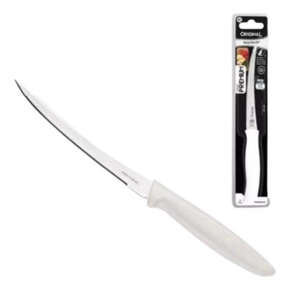 Faca De Serra 5`` Inox Cortar Legumes Frutas Multiuso Jjb