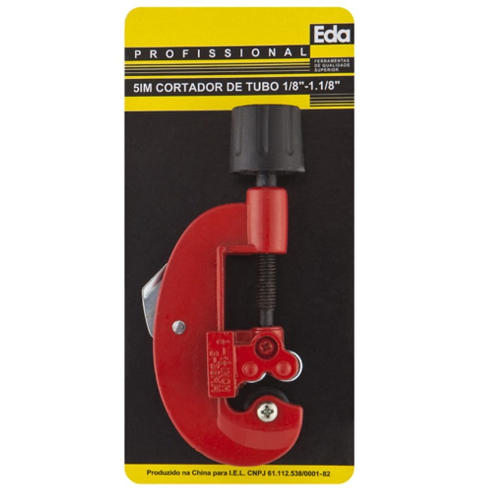 Cortador de tubo 1/8-1.1/8” - Eda