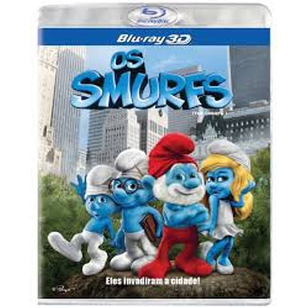 Blu-ray 3D - Os Smurfs