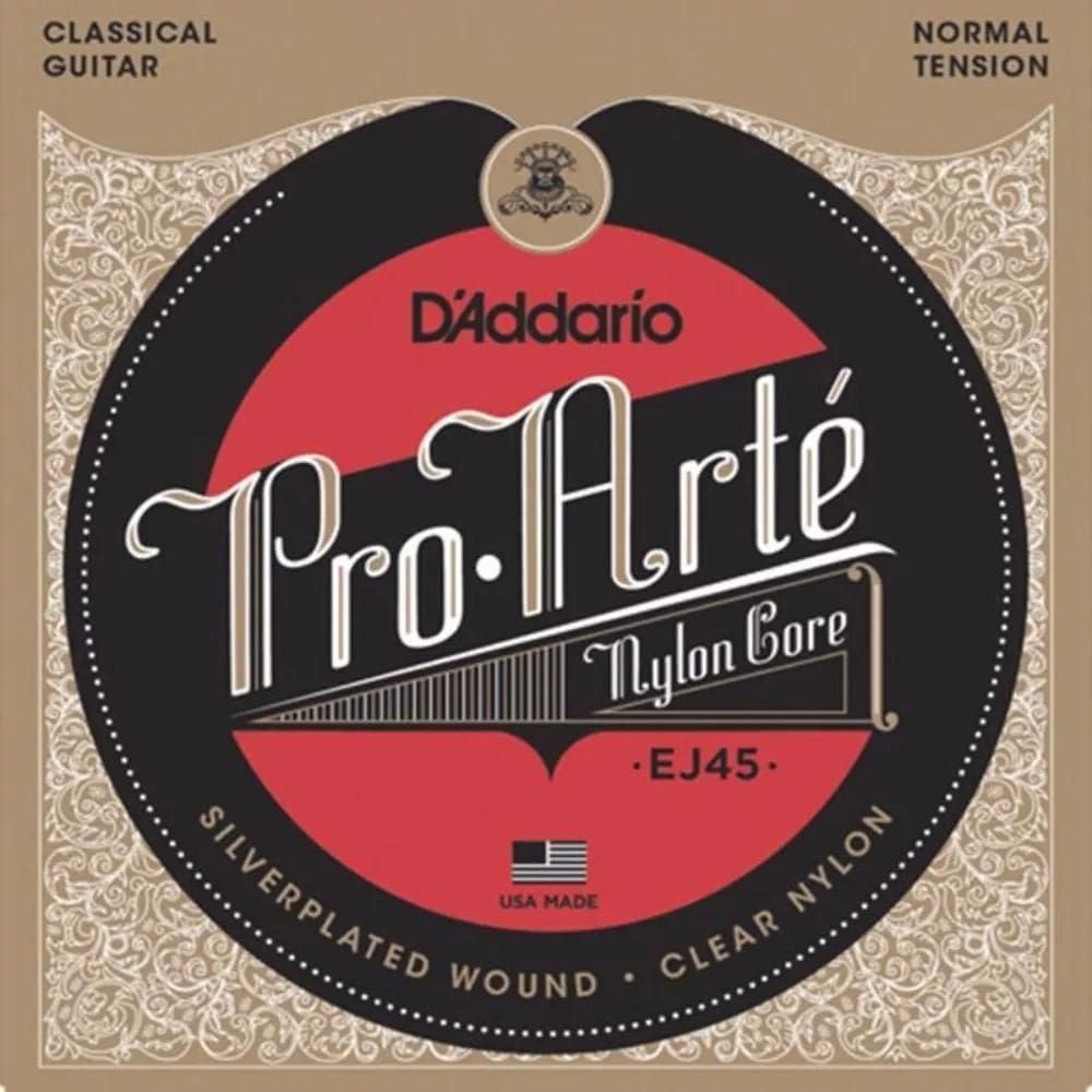 Encordoamento Violao Nylon Daddario Ej45 Pro Arte