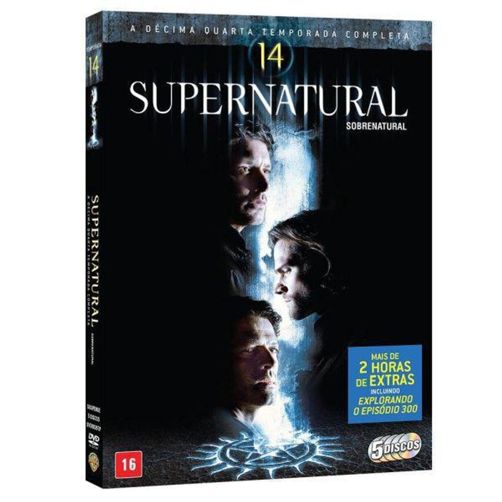 Supernatural - 14ª Temporada DVD - Warner Bros.