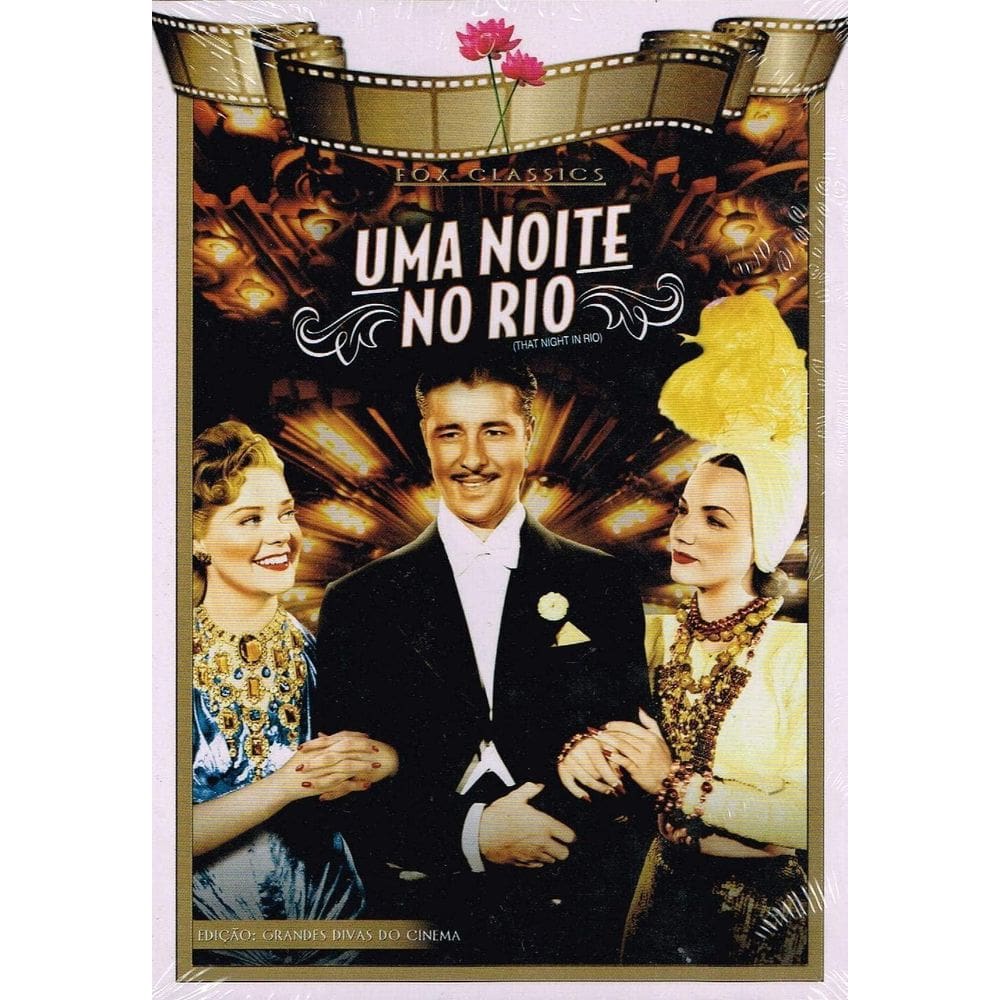 Dvd - Uma Noite No Rio - Carmen Miranda