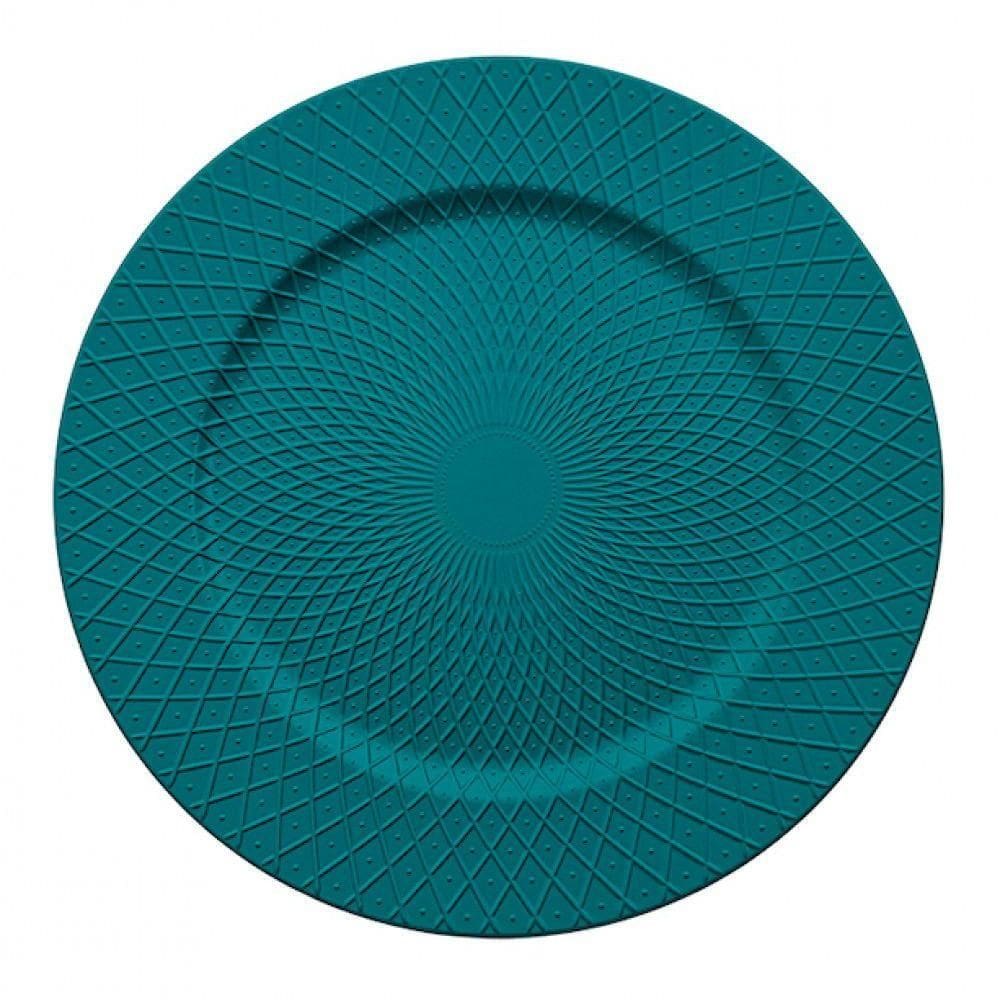 Sousplat Sea Verde 33 Cm - Mimo Style