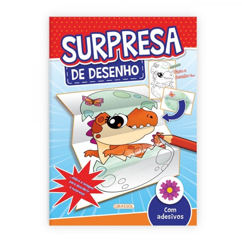 Surpresa de Desenho - Dinossauro