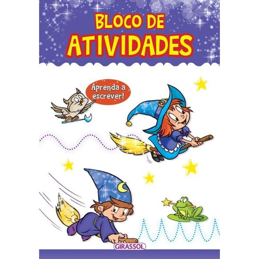 Bloco de Atividades - Aprenda a Escrever