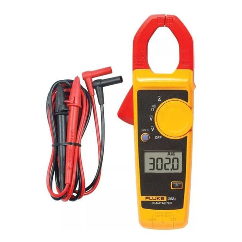 Alicate Amperímetro Digital 302 Fluke - 4156257