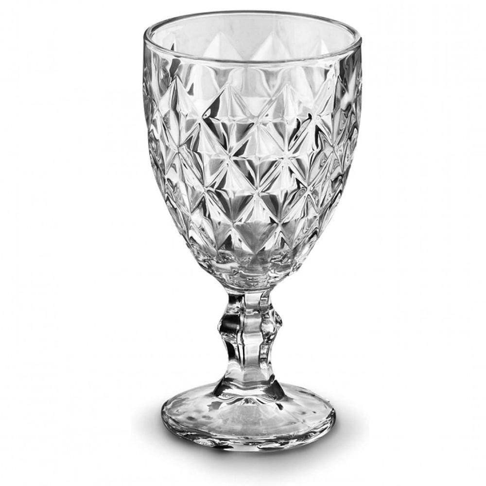 Jogo De 6 Taças Para Vinho Clear Vitral Verre - Mimo