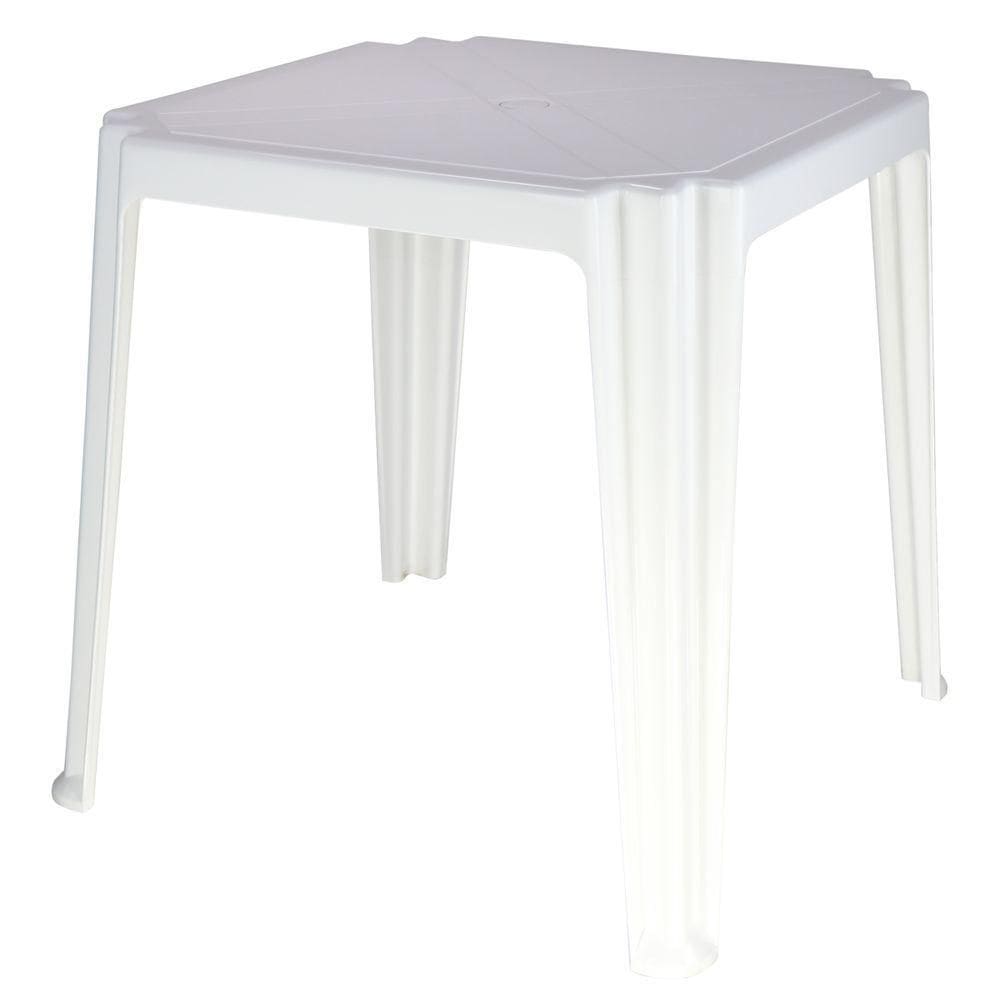 Mesa Tramontina Riviera Em Polipropileno Branco