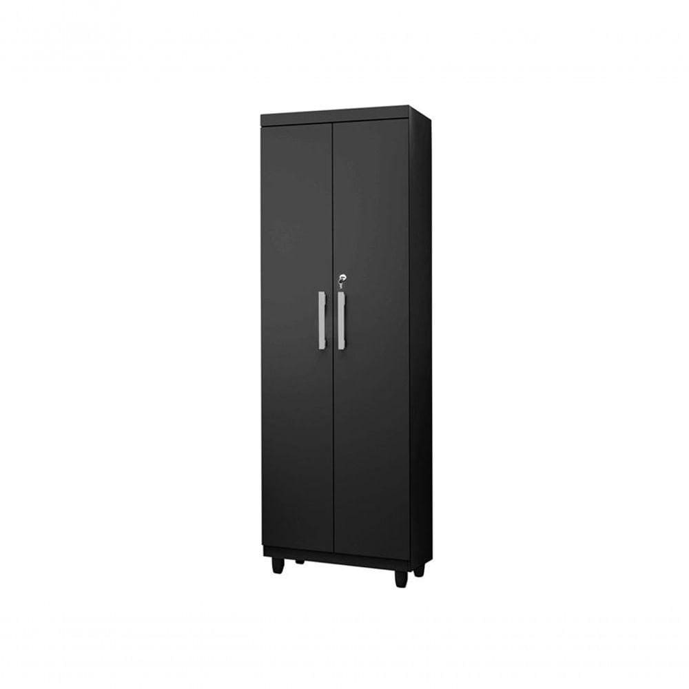 Armário Multiuso Com Chave 2 Portas Isabela Preto Rud Rack