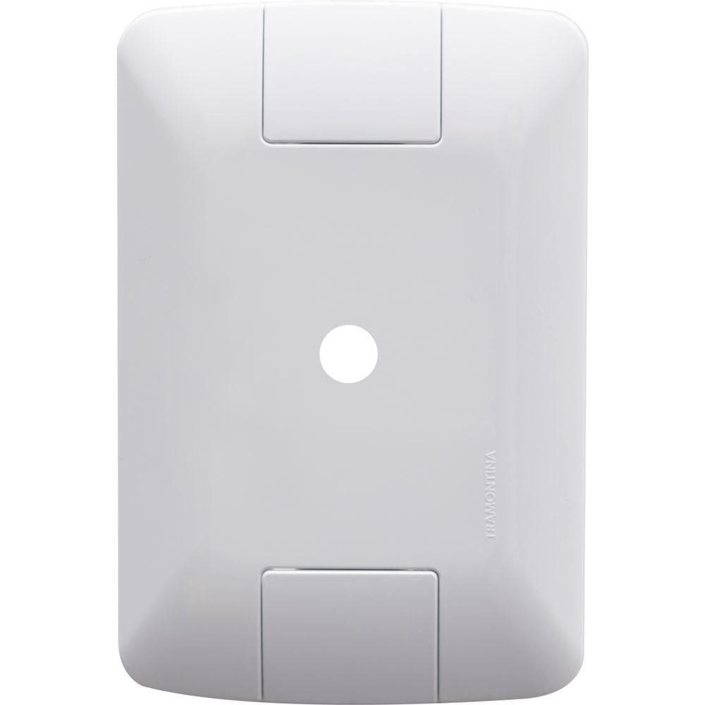 Kit 12 Placa Com 1 Furo 9,5 Mm 4x2 Tramontina Aria Branca