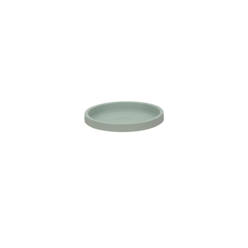 Prato Para Vaso De Planta Tramontina Em Polietileno Verde Sálvia P